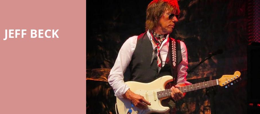 Jeff Beck, Brown County Music Center, Bloomington