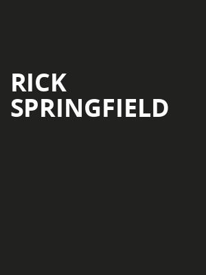 Rick Springfield, Brown County Music Center, Bloomington